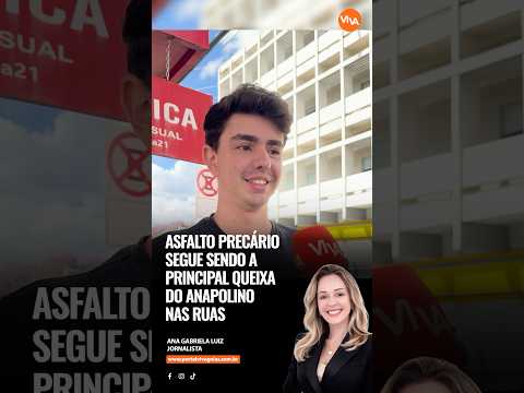 Fomos às ruas de Anápolis (GO) perguntamos: o que precisa melhorar na cidade? 🚧