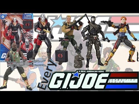 **see newer video** Every G.i. Joe Classified Series 6 inch Hasbro Comparison List Destro