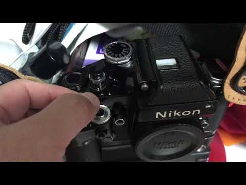 Nikon F2 with Nikon MD-3