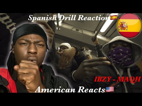 SPANISH DRILL REACTION! IBZY - MAQH (Official Video) #spanishdrill #AmericanReacts