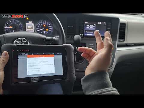 Toyota Sienna: How to Perform ABS Bleeding with YOUCANIC Scanner