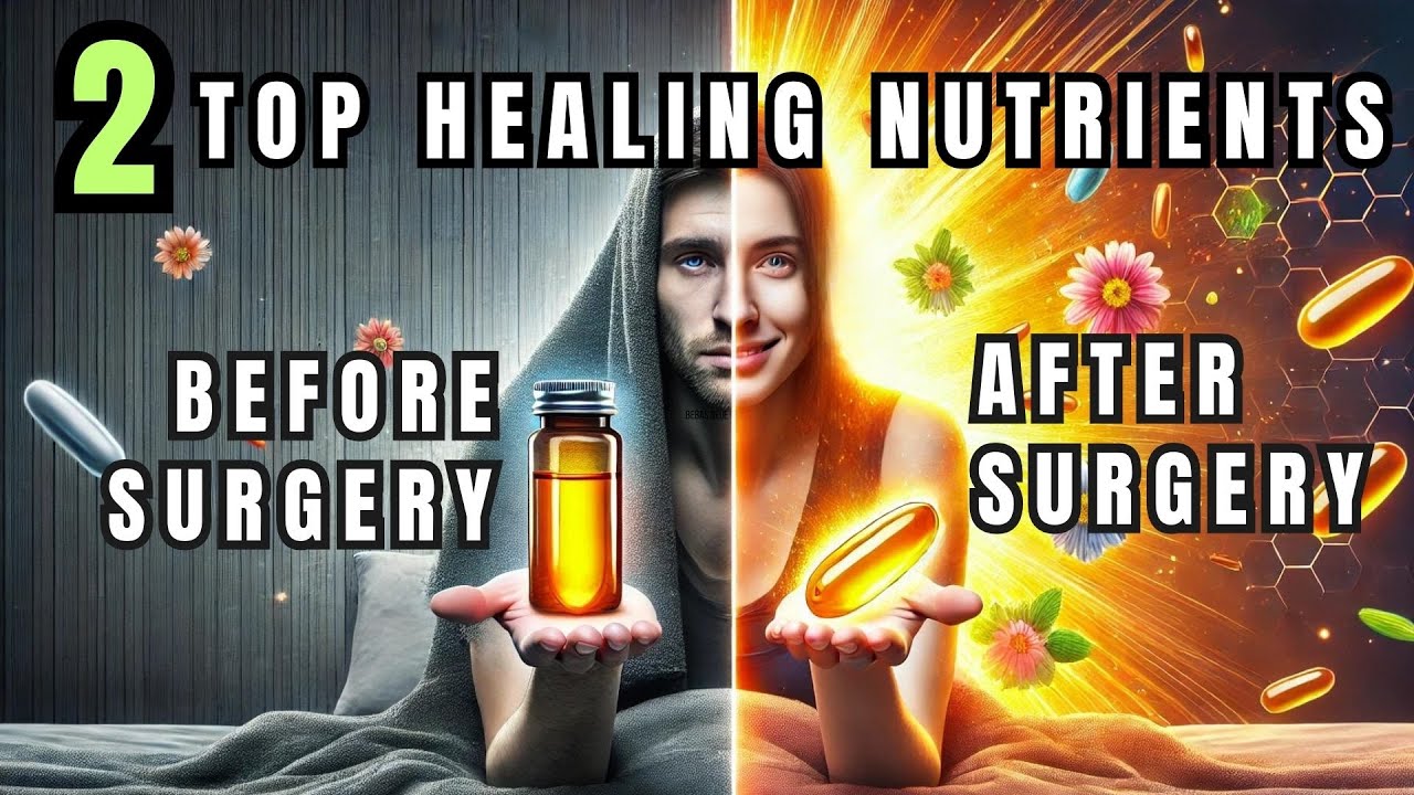What Nutrients Help You Heal Faster After Surgery | Supplements for Post-Surgery Recovery-NEW BOOK!
