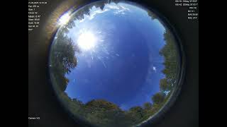 2025-09-21 All sky camera capture from Poiana Rusca Mountains, Romania