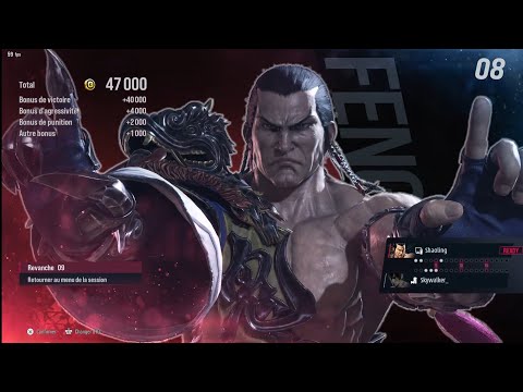 TEKKEN 8 : SHAOLING VS SKYWALKER