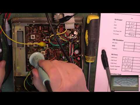 Midland 3001 CB27/81 UK FM CB radio - service & aligment