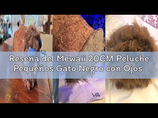 Vídeo relacionado con Mewaii Peluche Vaca de Ojos de Fresa 20CM - Suave y Lindo Cojín de Peluche para Abrazar - Ideal para Niños, Regalo para Navidad, Cumpleaños y Más