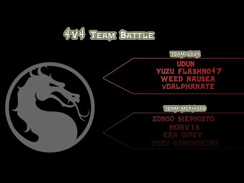 MKXL: Team Battle 4v4 - Team Udun Vs Team Mephisto