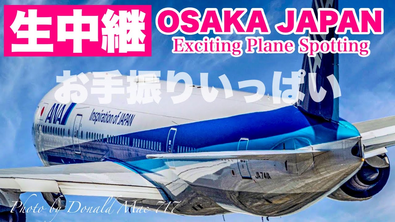 🔴 LIVE OSAKA ITAMI Airport 2026/3/8 大阪伊丹空港   ライブカメラ