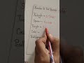 How To Find Perimeter Perimeter Formulae Circle Triangle Rectangle Shorts Yt Youtubeshorts