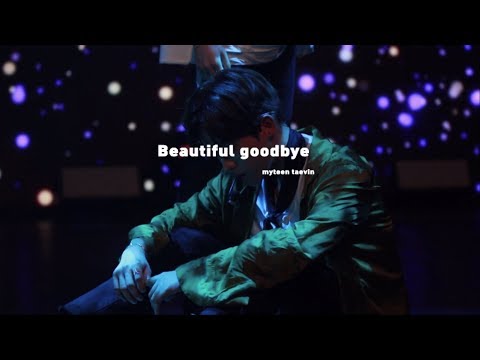 180712 showcase 태빈 Beautiful goodbye
