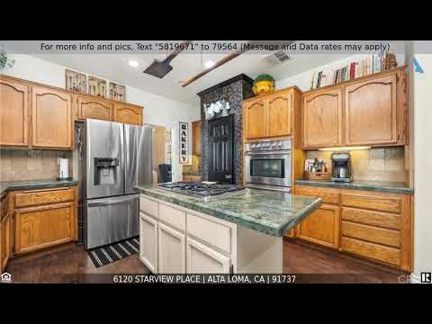 Priced at $899,000 - 6120 Starview Place, Alta Loma, CA 91737