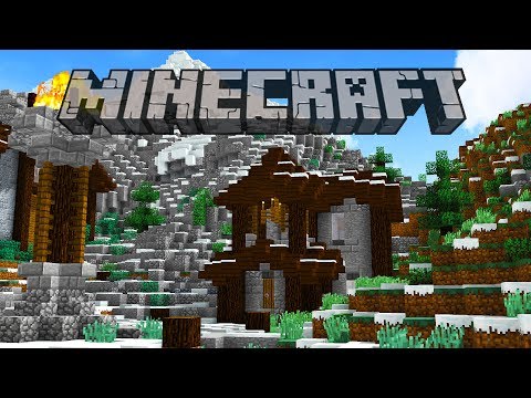 First Snowy Village House | Minecraft 1.12 Survival Let's Play | Episode 22