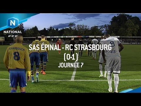 J7 : SAS Épinal - RC Strasbourg (0-1), le résumé
