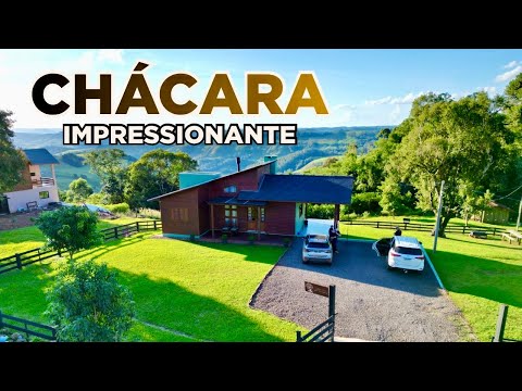 (VENDIDO) - CHÁCARA EM SANTA CATARINA PARA MORAR | Próxima da Cidade e Toda Cercada