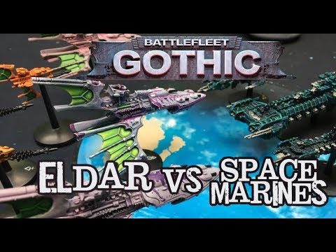 Throwback Thursdays Ep 117 - Battlefleet Gothic: Eldar vs Space Marines