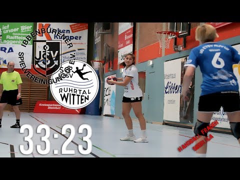 Handballerinnen schlagen die SG ETSV Ruhrtal Witten mit 33:23!