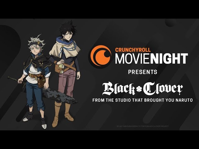 Official Teaser: Black Clover | Crunchyroll Movie Night