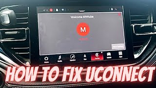 HOW TO RESET YOUR UCONNECT!!! IN DODGE DURANGO 21+ #howto