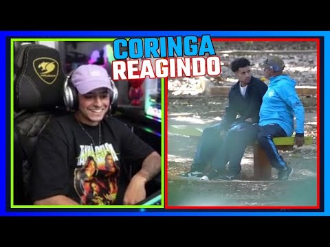 CORINGA Reagindo  TONINHO TORNADO