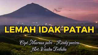 Download lagu Lemah Idak Patah _ Lagu Kerinci (pop slow) mp3
