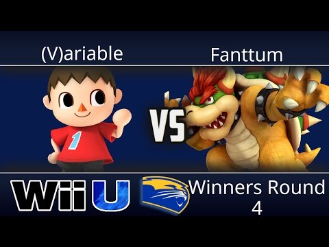 Smash @ Hooch - (V)ariable (Villager) vs Fanttum (Bowser) - Smash 4 Winners Round 4