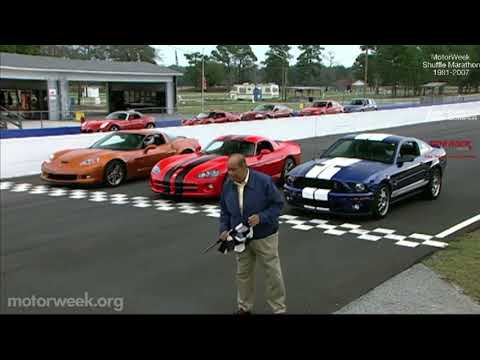 Motorweek 2007 American Supercar Comparison Test (Z06 vs. Viper vs.  Shelby GT500)