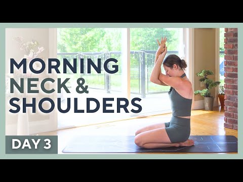 DAY 3 💚 15 min Morning Yoga & Pilates - UPPER BODY - Yogalates Challenge