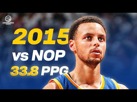 Stephen Curry Full Series Highlights vs Pelicans ● 2015 WC Round 1 ● 33.8 PPG! ● 1080P 60 FPS