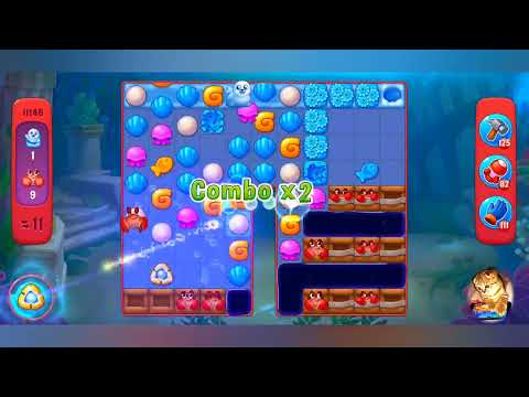 фишдом 2023  #  11146 уровень - прохождение без бустеров # Fishdom,   11146  level - no Boosters.