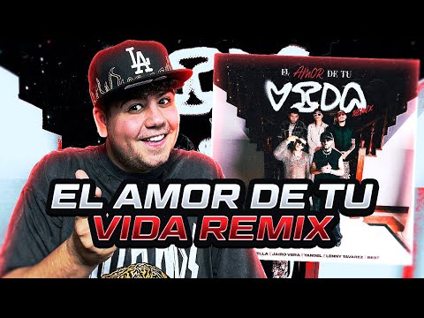 REACCIÓN a GINO MELLA CON JAIRO VERA - EL AMOR DE TU VIDA REMIX - YANDEL, LENNY TAVAREZ, BEST
