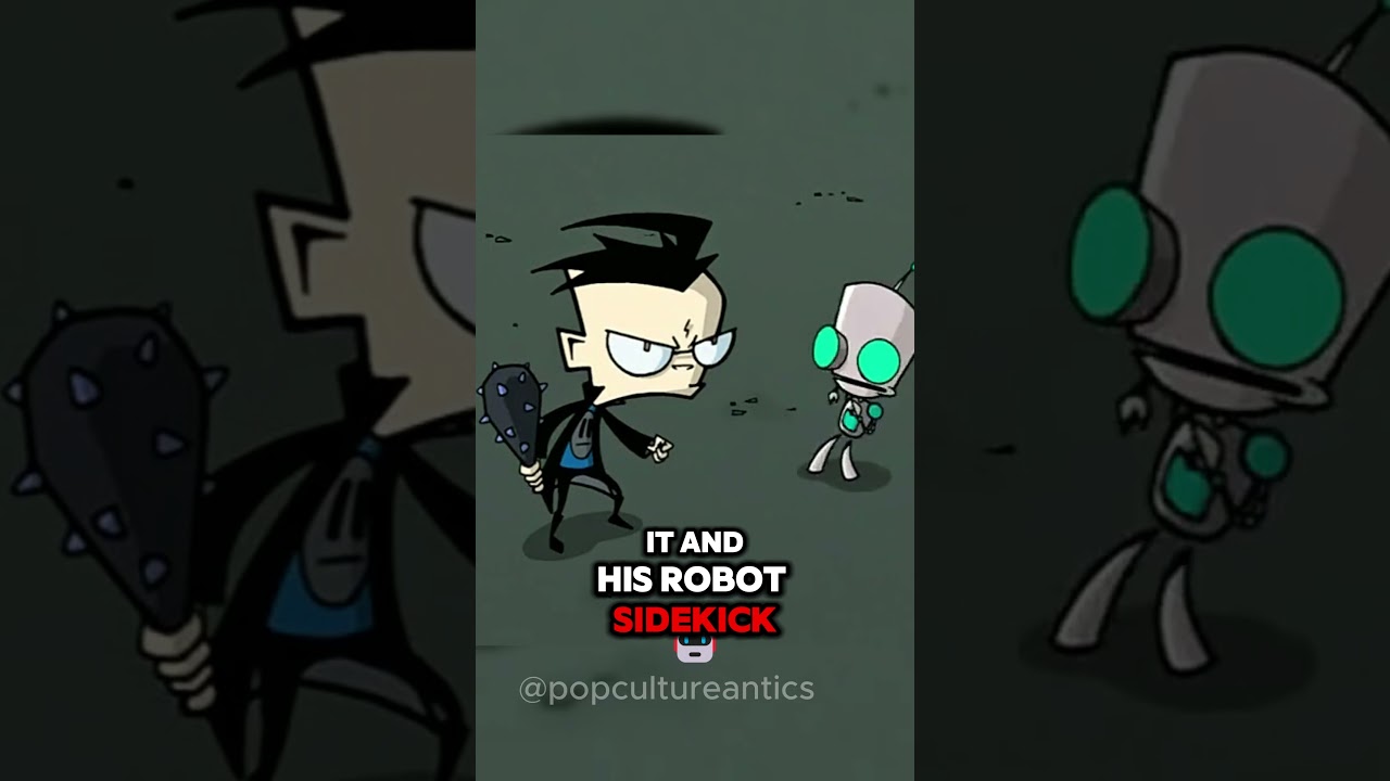 Invader Zim Was INSANE for a Kids Show! 👽🔥 #cartoon #invaderzim #nickelodeon