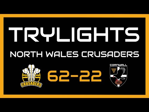North Wales Crusaders 62 Cornwall RLFC 22 - Trylights