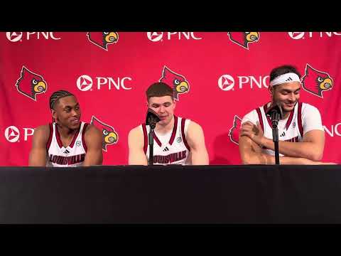 Louisville Players Postgame Presser vs. Eastern Michigan (11/24/25)