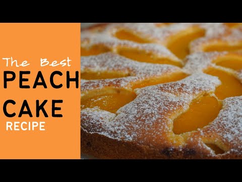 Quick & Simple Peach Cake