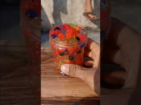 Magical Ball Experiment 10k Orbeez Ball Experiment #shorts #youtubeshorts