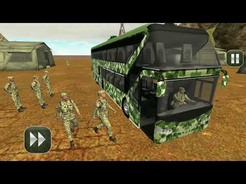 New bus in army bus driver. Android gameplay. (Part-2)