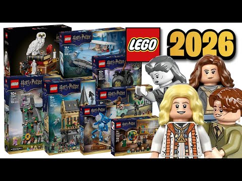 LEGO Harry Potter 25 Year Anniversary 2026 Sets OFFICIALLY Revealed