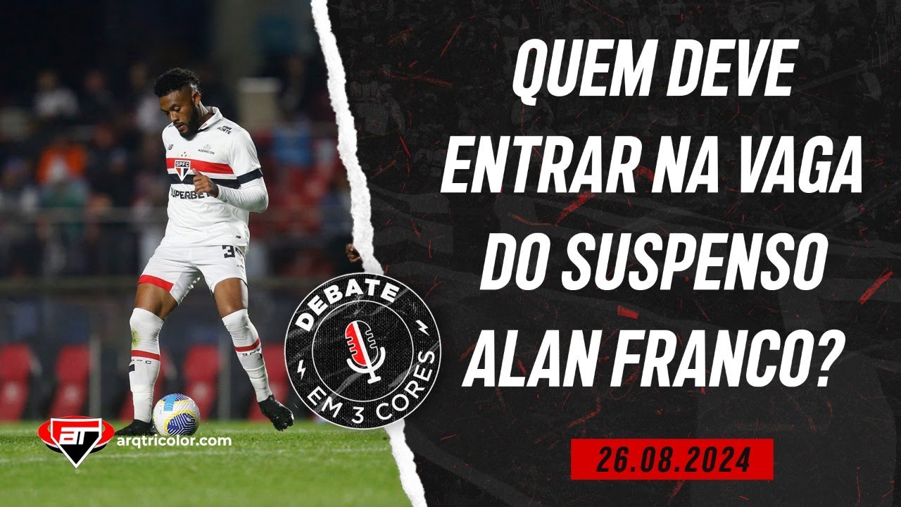 Após vitória, São Paulo se prepara para Copa do Brasil com DÚVIDA na zaga | Debate em 3 Cores #24