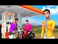 Greedy Petrol Pump Man Greedy Petrol Pump Man Hindi Stories Maa Maa TV