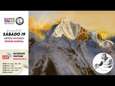 Mes de Daniel Smith - Artista Invitado: Edward Barriga con Mini Demo