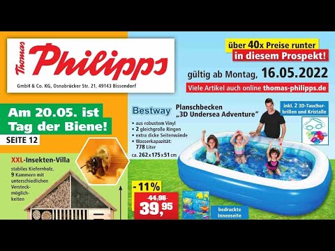🛒 Thomas Phillips Katalog Prospekt 16. bis 21. Mai 2022 - Neuigkeiten, Angebote Deutschland 🇩🇪