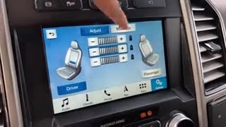 2018 Ford F-350 Multicontour Seats with Active Motion