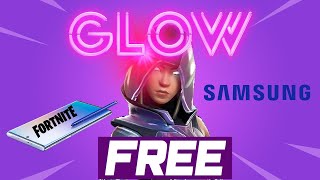 How to Unlock The *NEW* EXCLUSIVE "GLOW" Skin in Fortnite! (Samsung Exclusive Skin)