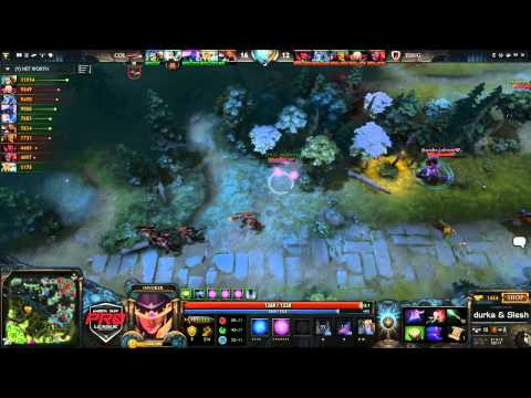 coL vs eHug Game 2 - joinDOTA MLG Pro League America - @durkadota & Slesh