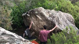 Video thumbnail de El rovelló, 6a+. La Roca del Vallès