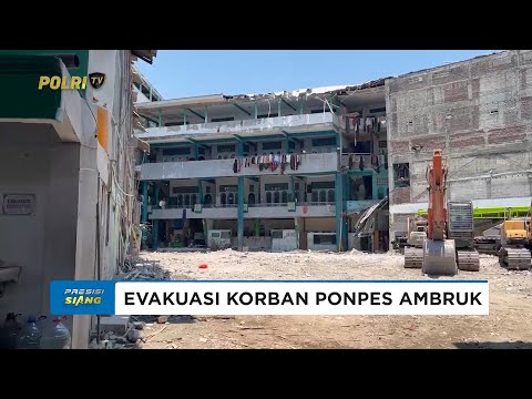 KEGIATAN EVAKUASI KORBAN PONPES AL-KHOZINY SIDOARJO DINYATAKAN SELESAI