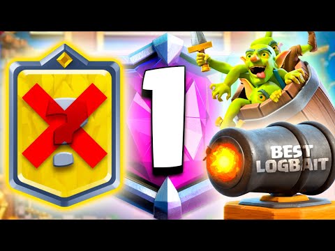 THIS NEW *2.8* LOGBAIT DECK is BROKEN - Clash Royale