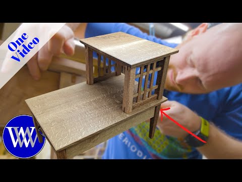 How To Make A Mission Style Bedside Table