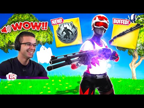 Nick Eh 30 reacts to Black Panther MYTHIC and Combat Shotgun BUFF!