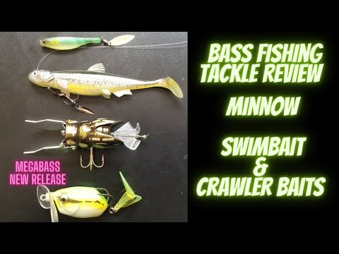Bass Fishing Tackle Unboxing | Minnows and Crawlers Baits